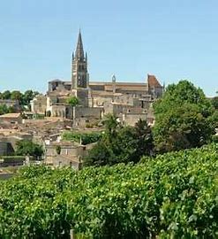 The Bordeaux wine region